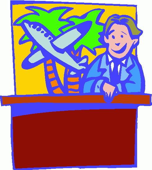 travel agent clipart free - photo #2