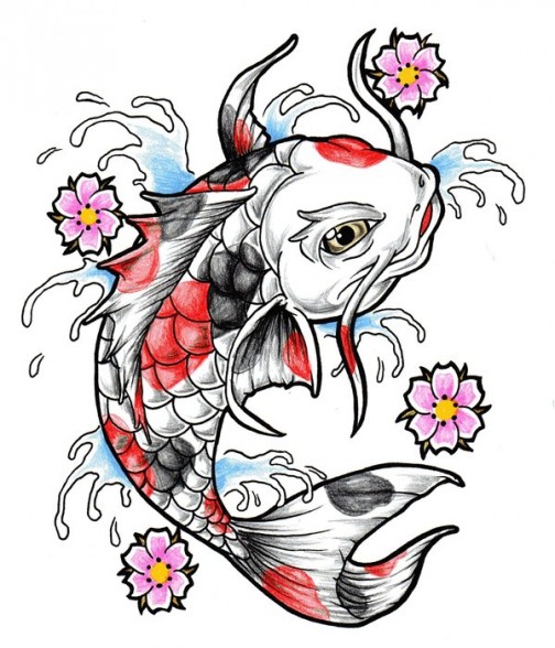 Pin Coy Fish Tattoo Designs Koi Free Download on Pinterest