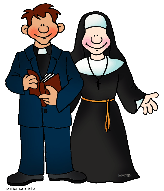 funny nun clipart images - photo #34