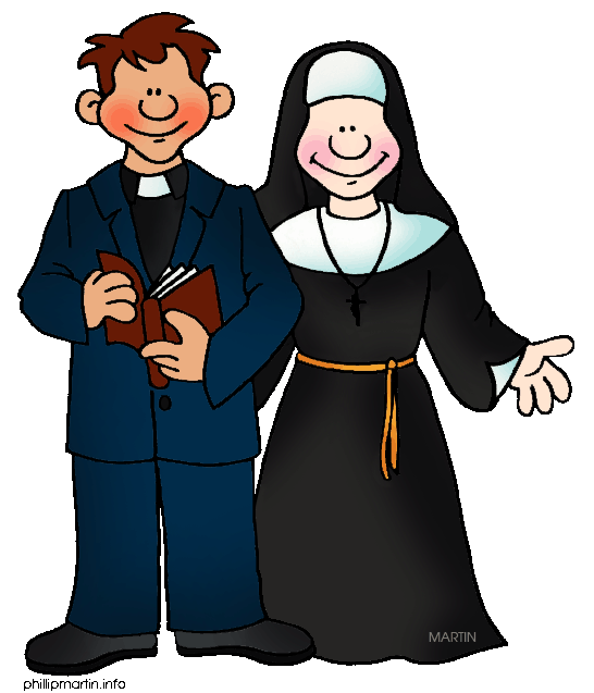 funny nun clipart - photo #46