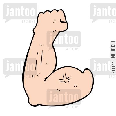 flexing cartoons - Humor from Jantoo Cartoons