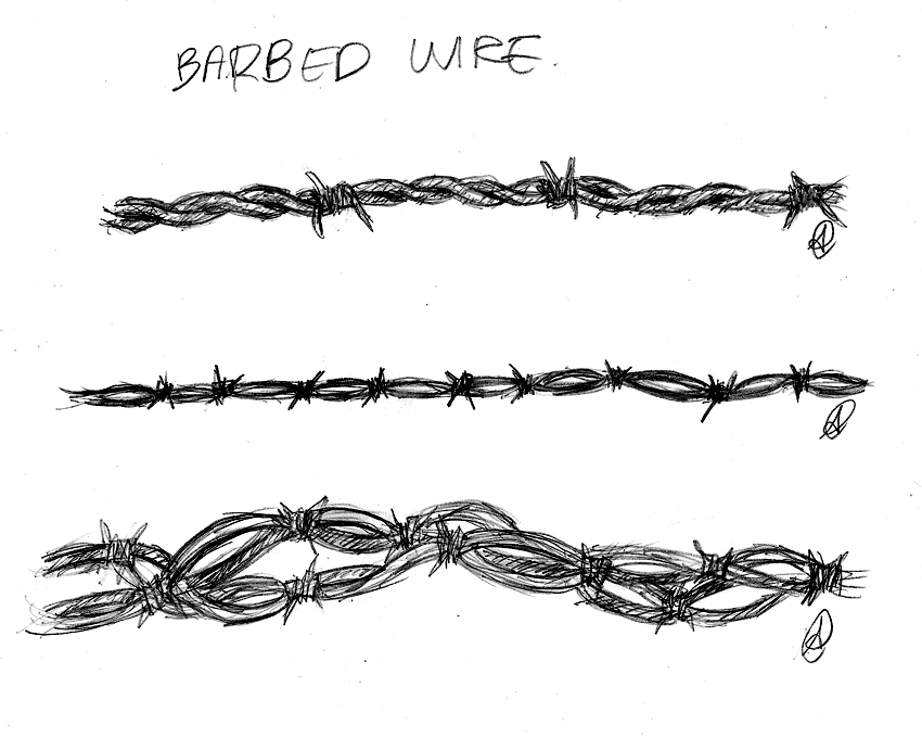 Gallery For > Tribal Tattoo Designs Barb Wire