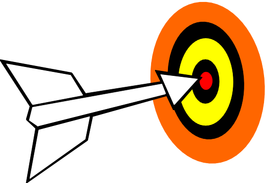 free animated target clipart - photo #16
