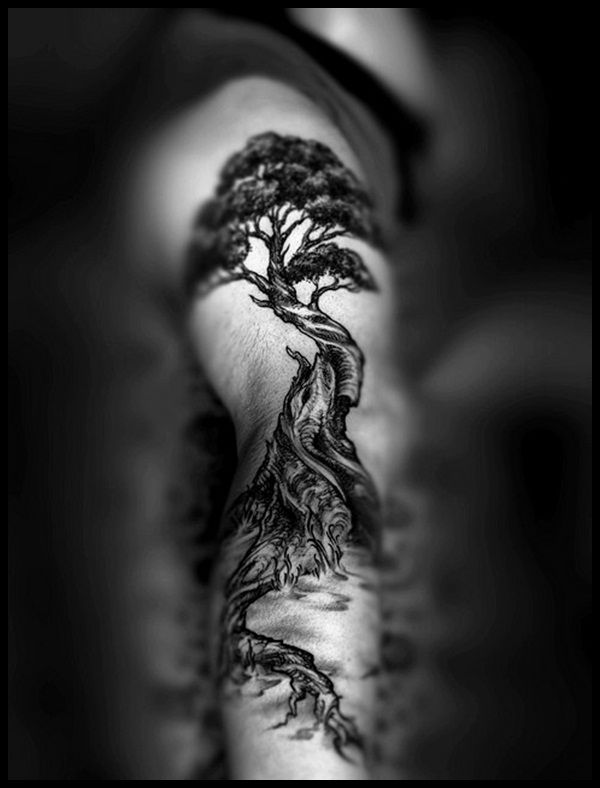 Awesome black tree tattoo | Tattoomagz.com › Tattoo Designs / Ink ...