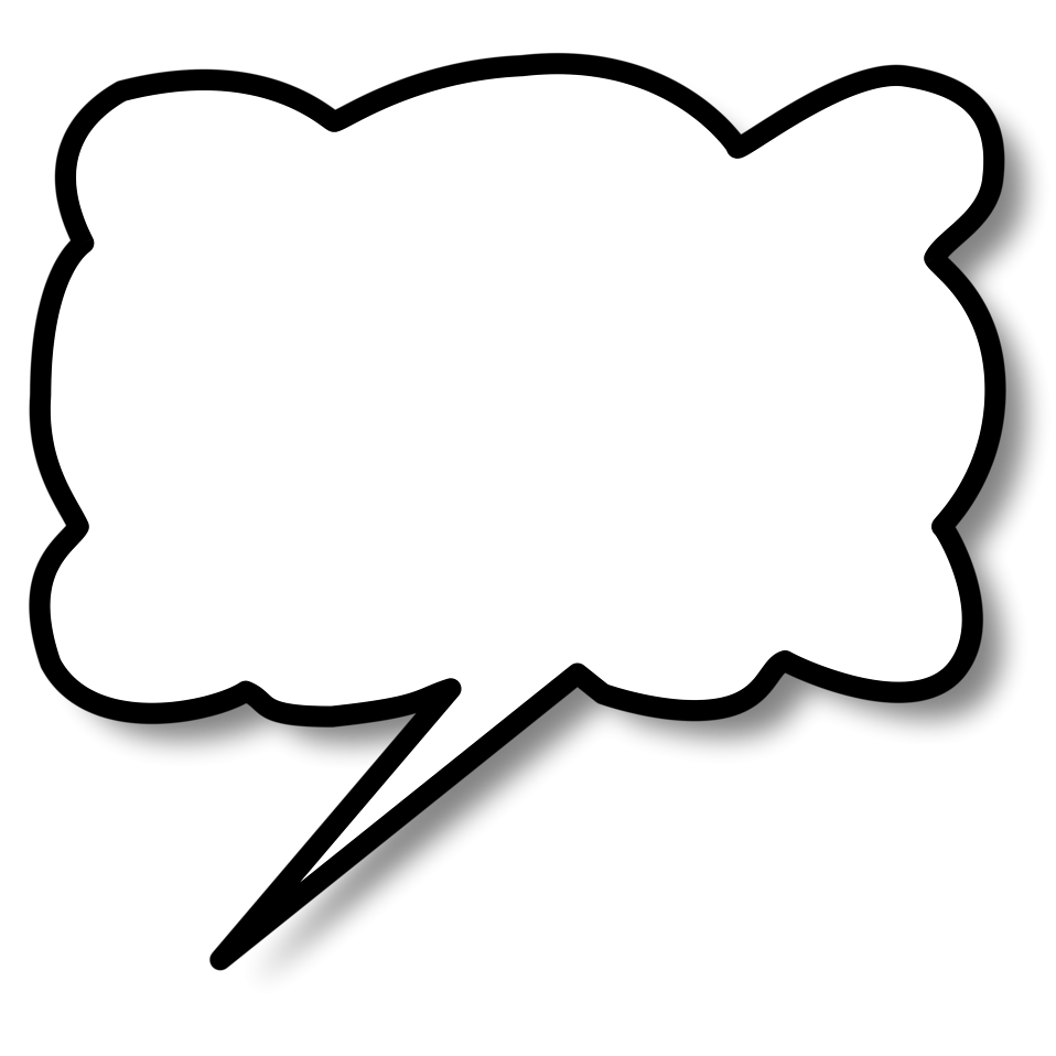 Speech Bubble (transparent) - Cliparts.co