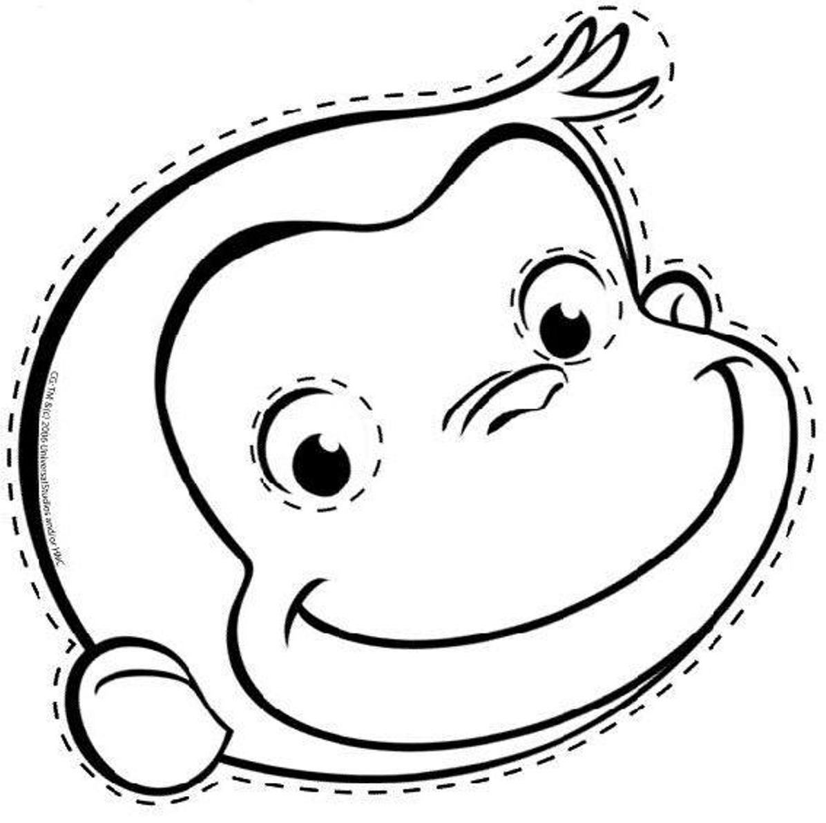 curious george coloring pages id 91055 : Uncategorized - yoand.