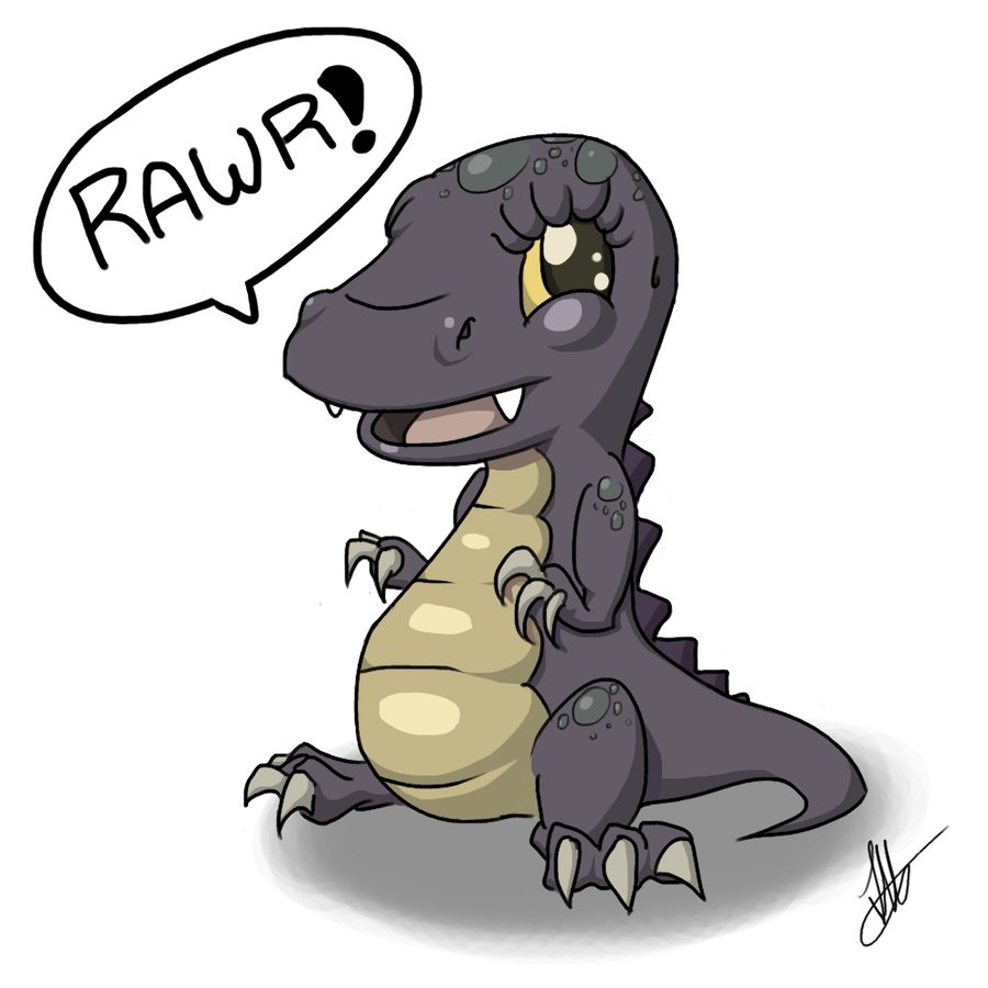 Baby Dino by Waiise on DeviantArt