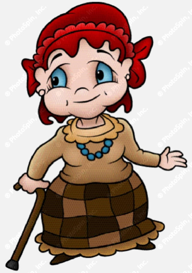 Cartoon Grandmother - Cliparts.co