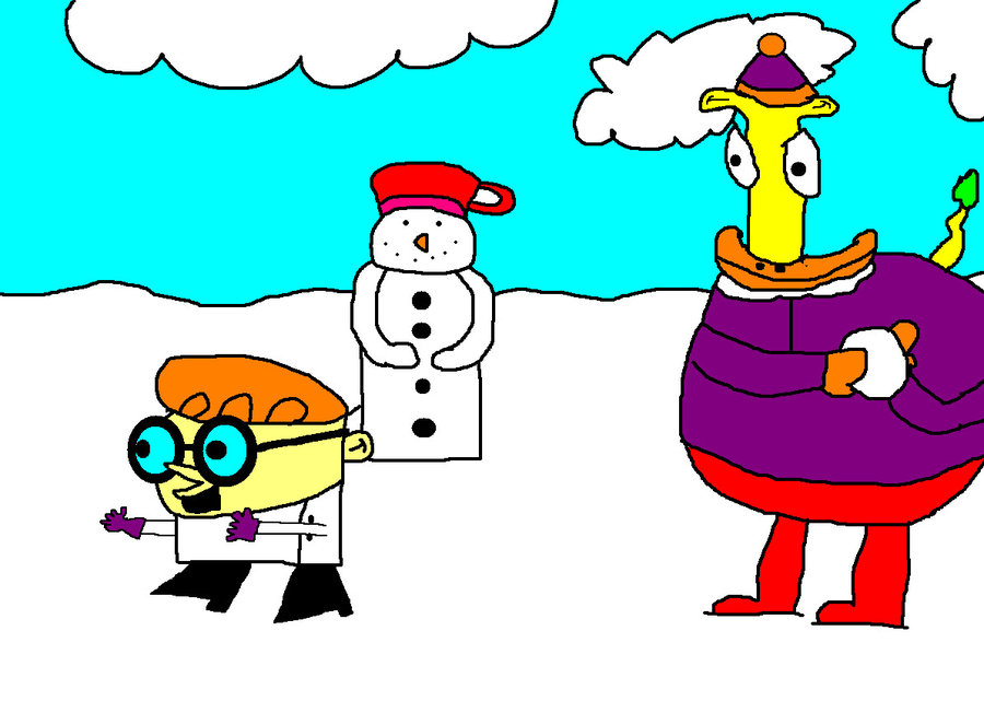 Heffer Plays snowball fight by HouseOfFrancis on deviantART