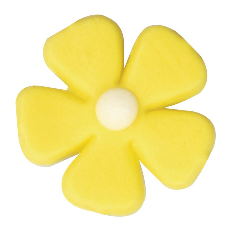 Culpitt - Yellow Five Petal Flower - 26mm - ClipArt Best - ClipArt ...