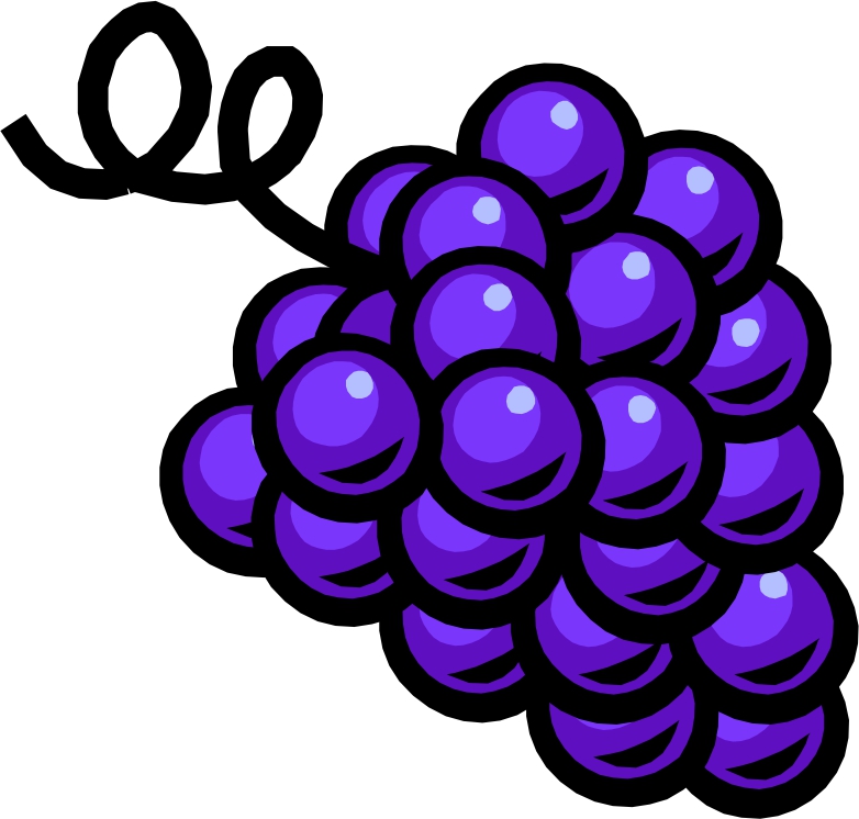 Cartoon Purple Grapes Images & Pictures - Becuo