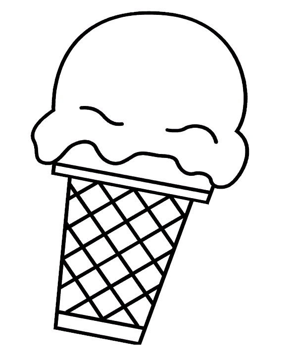 Ice Cream Sundae Clipart Black And White - ClipArt Best