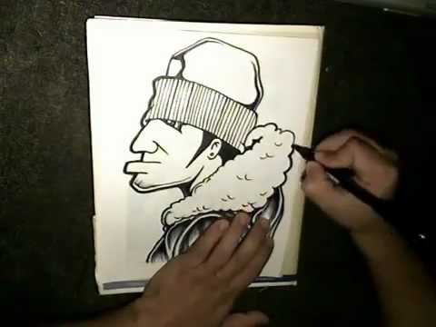 How to Draw a graffiti Character (Cool Character) - YouTube