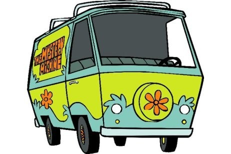The Mystery Machine From Scooby Doo Series Clipart - Free Clip Art ...