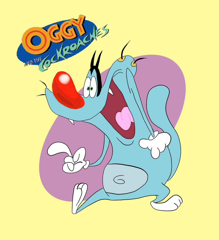 cartoon oggy and the cockroaches