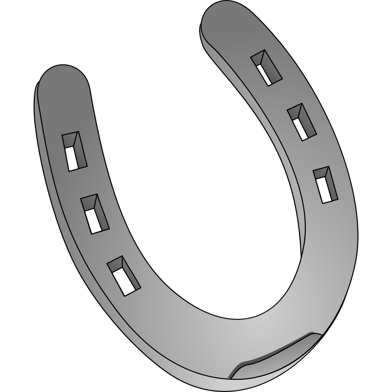 Clipart - horseshoe