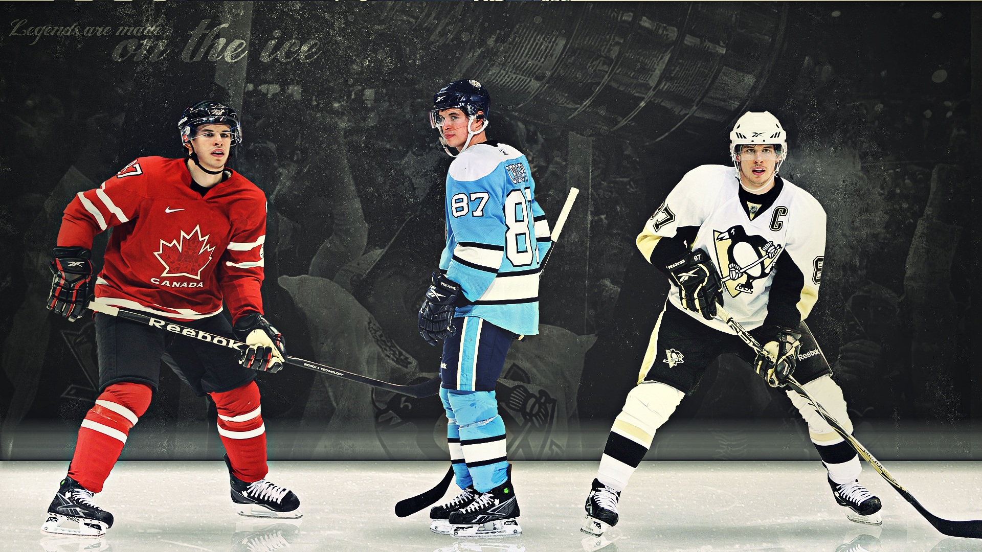 Sidney Crosby, Canada Hockey Player_wallskd.com
