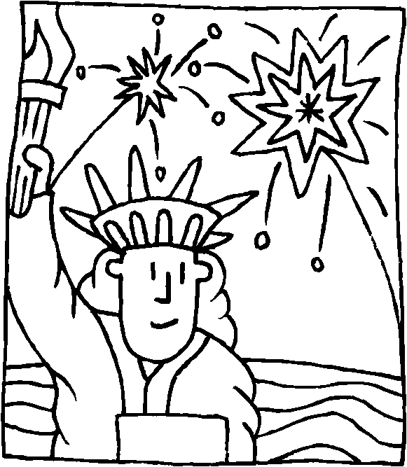 Statue of Liberty Coloring Page | 2015 Summer Enrichment | Pinterest