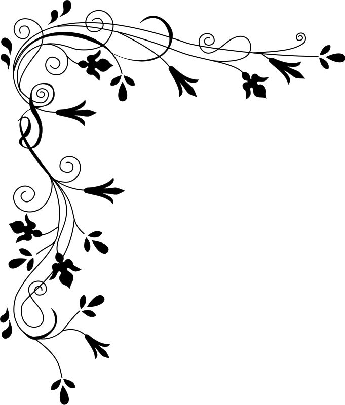 simple flower border designs for school projects - Google Search ...