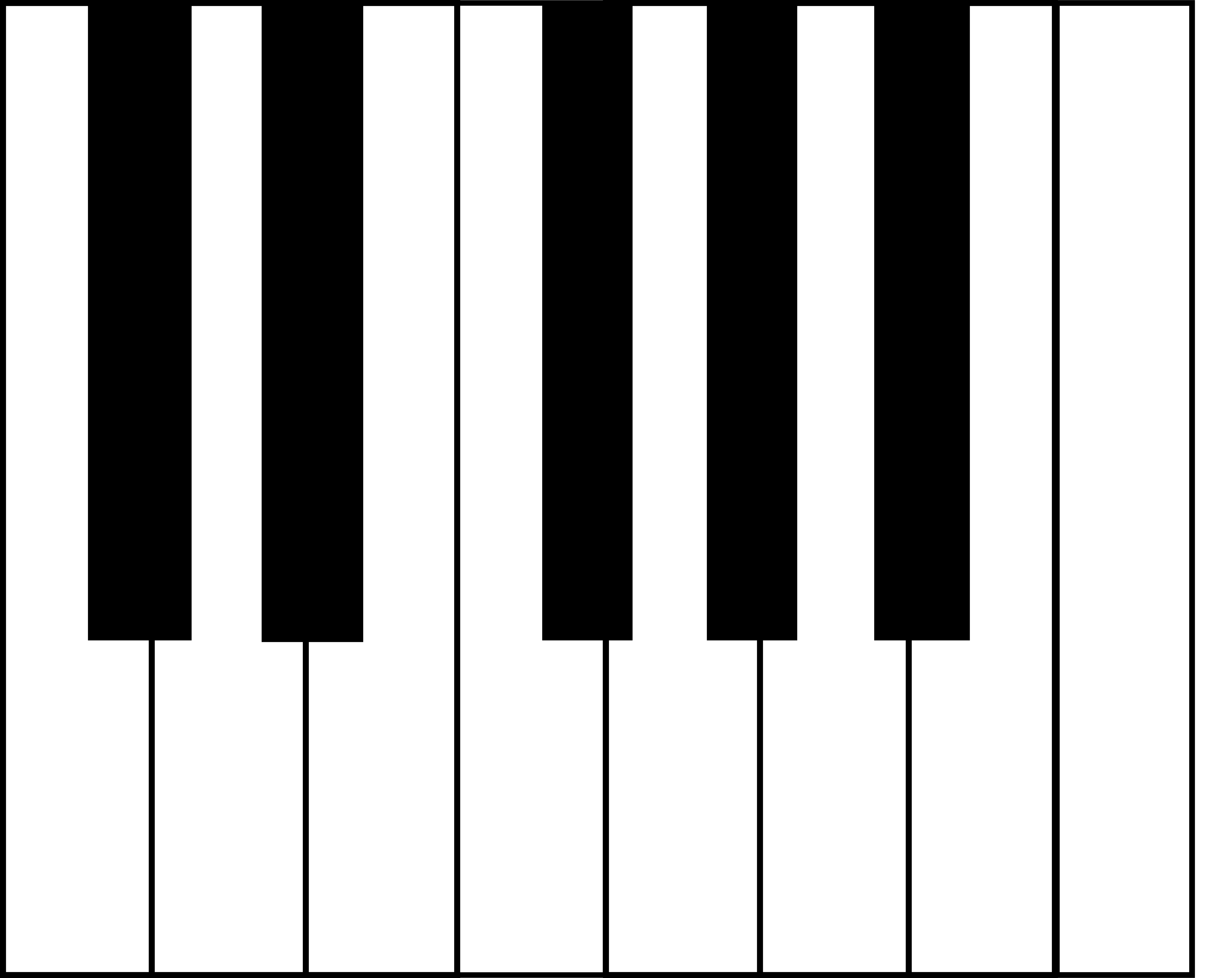 Piano Keys Cliparts co