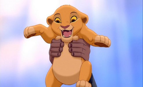 What was the original name of Simba's cub at the end of "The Lion ...