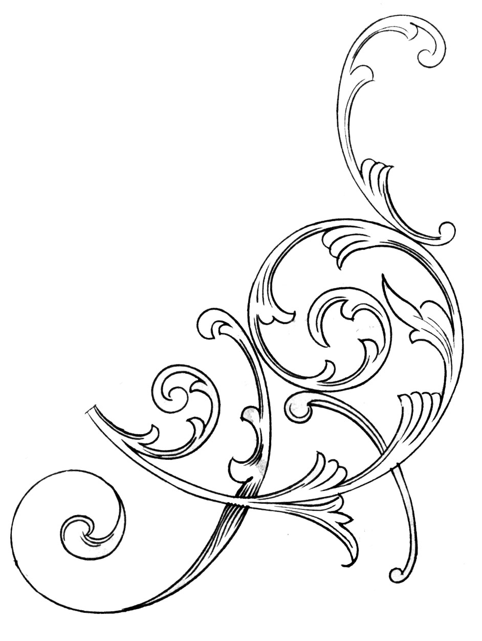 Scroll Line Art Cliparts.co