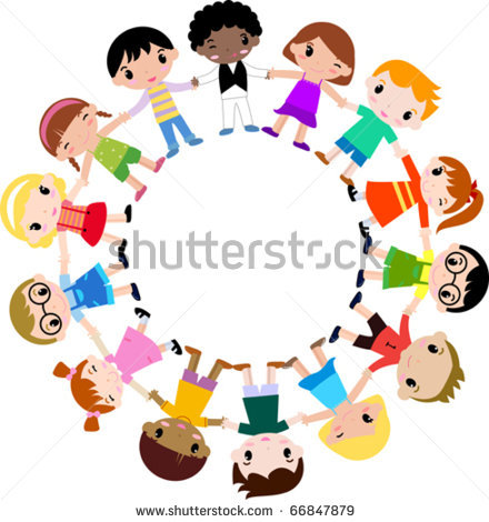 Friends Holding Hands In A Circle | Clipart Panda - Free Clipart ...