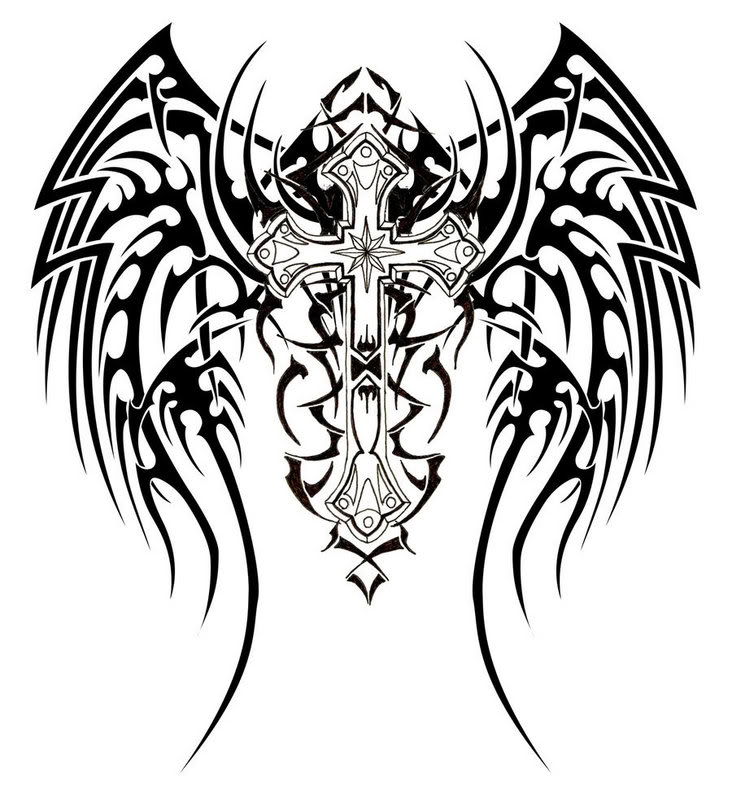 Feenix vs Dragon Tattoo Design for men back | Tattoo Design