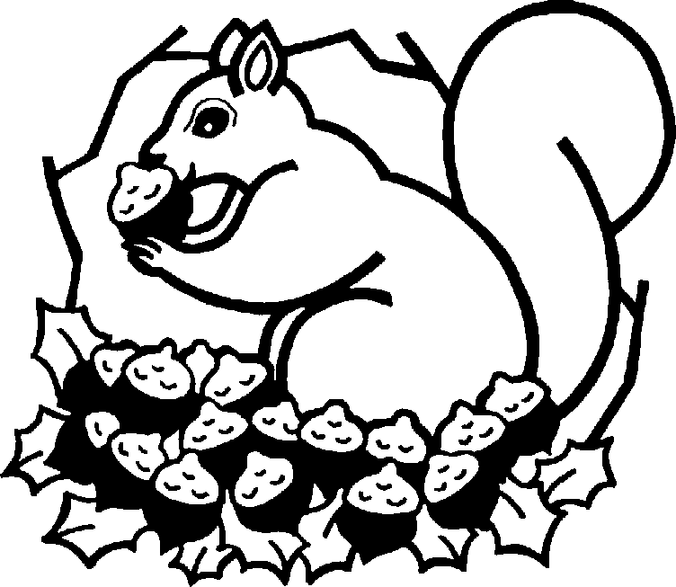 Nuts Clipart Black And White Images & Pictures - Becuo