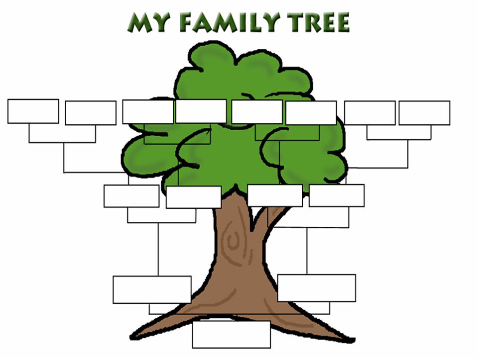Heart Family Tree Clip Art