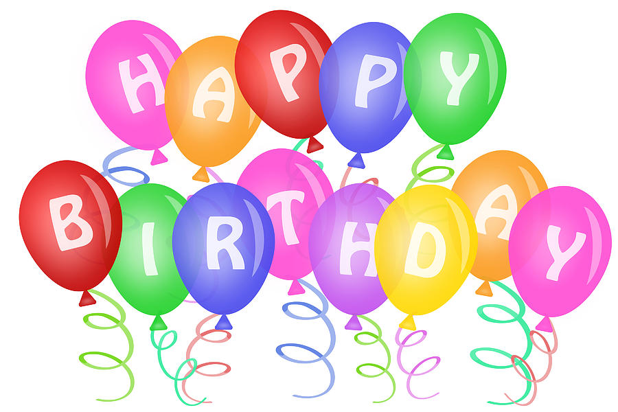 Happy Birthday Balloons Clip Art Cliparts co