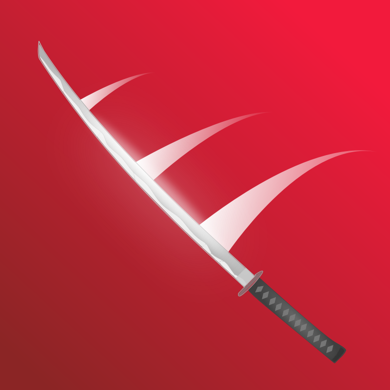 Clipart - Swinging Muramasa Sword