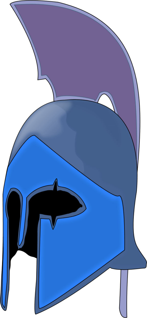 Leonidas Helmet - vector Clip Art