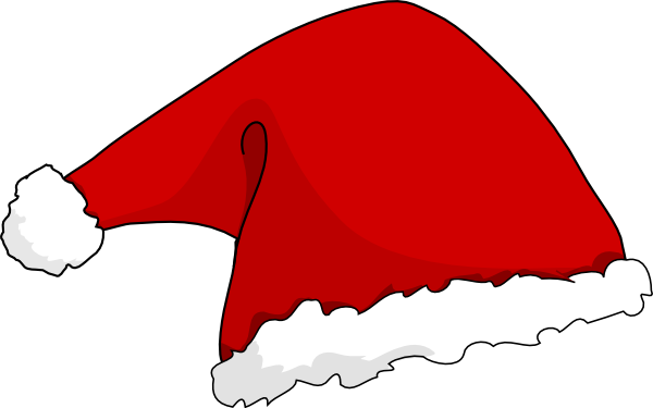 Santa Hat clip art - vector clip art online, royalty free & public ...