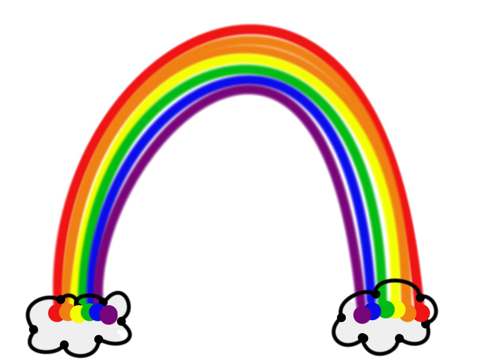 free rainbow clipart images - photo #33