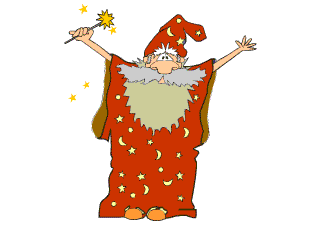 People Animated Clipart: wizard_animation : Classroom Clipart