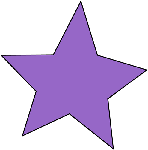 Purple Star Clip Art - Purple Star Image