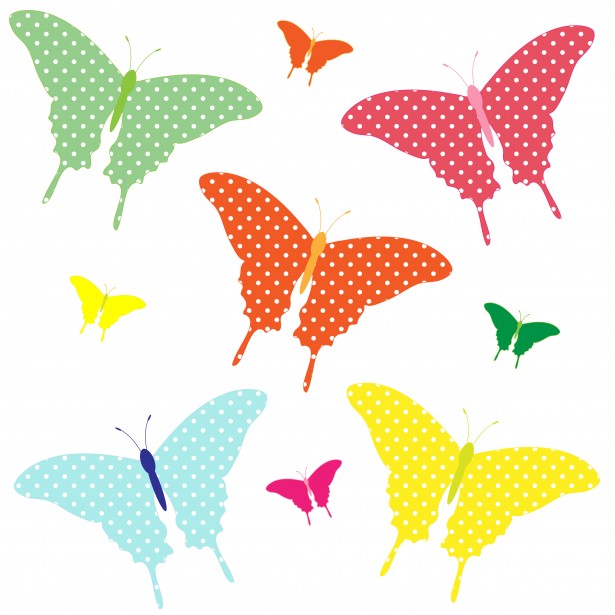 Pink Colorful Butterfly Clipart Free Stock Photo - Public Domain ...