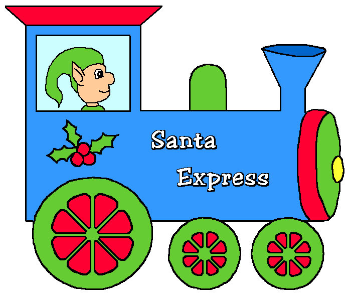 Clip Art: Christmas Train | Clipart Panda - Free Clipart Images