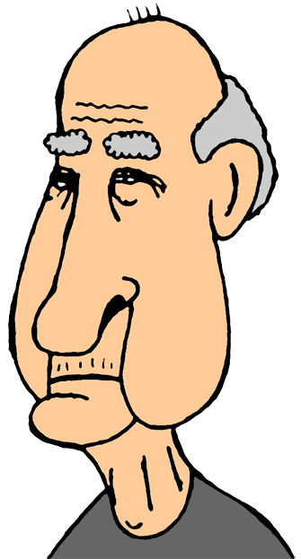 old man clipart - photo #8