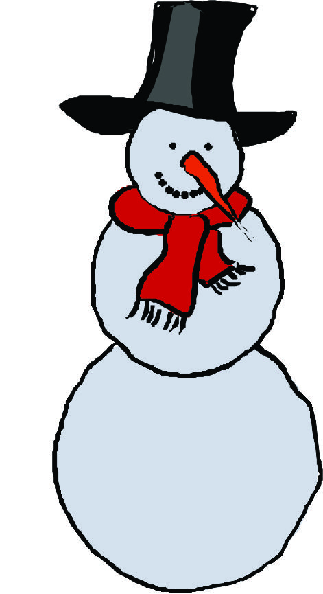Cartoon Snowman Face | lol-