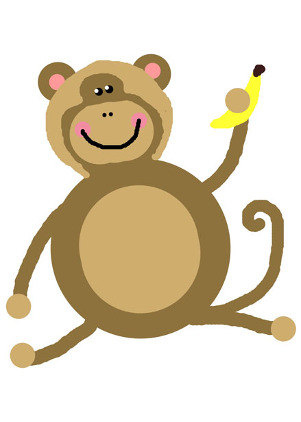 Monkey Clip Art Free Stock Photo - Public Domain Pictures