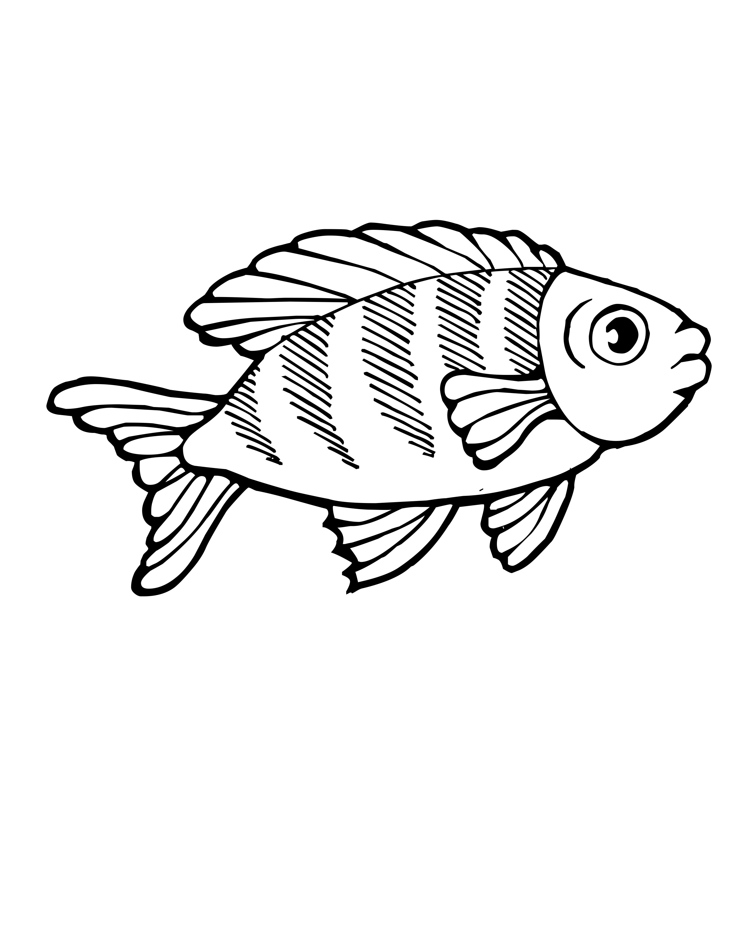 fish clipart to color - photo #36