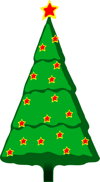 Free To Use Public Domain Christmas Tree Clip Art | demenglog.com