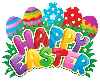 Happy Easter sign theme image 3 - clipart #