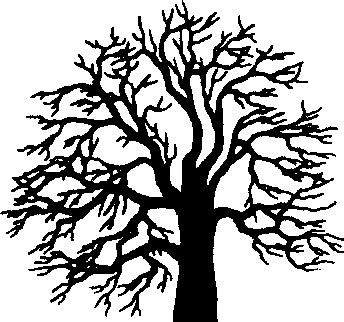Oak Tree Silhouette - ClipArt Best