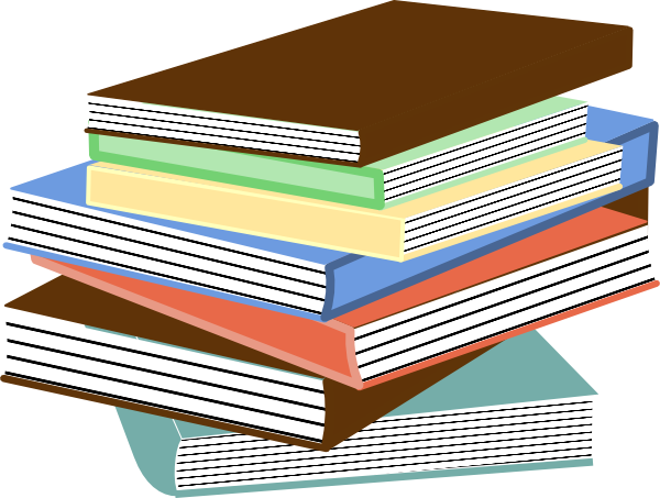 Stack Of Books clip art Free Vector / 4Vector