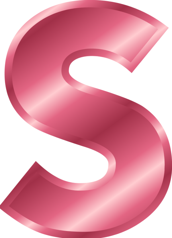 Alphabet Letter S - vector Clip Art
