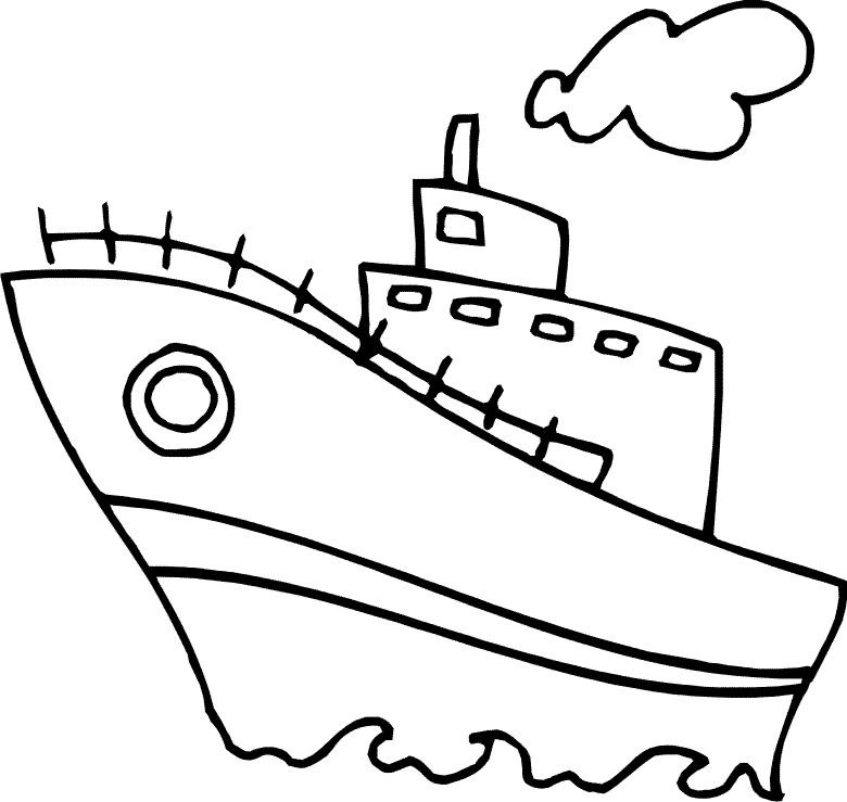 Fishing Boat Colouring Pages | Transport Coloring Pages ...