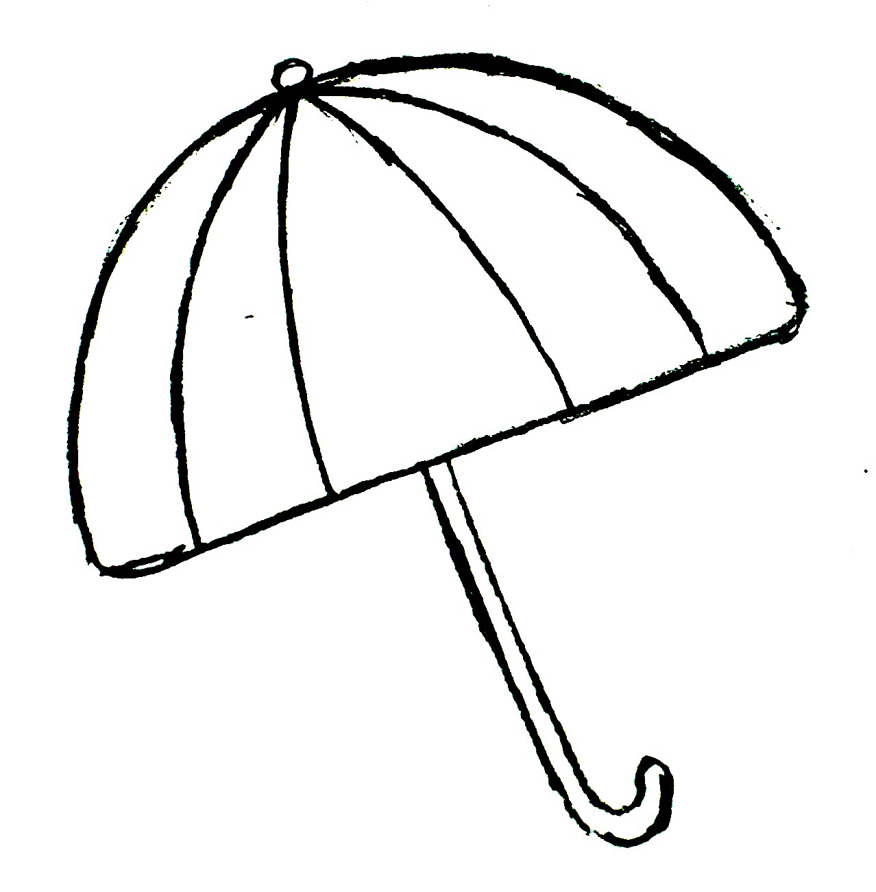 Umbrella image - vector clip art online, royalty free & public domain